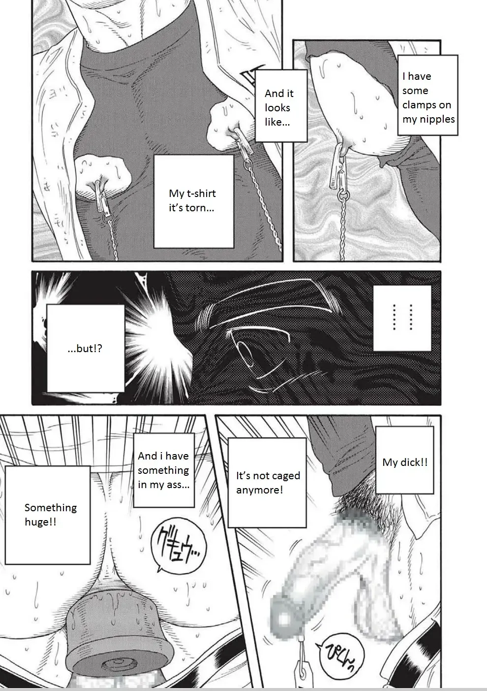 [Tagame Gengoroh] Dorei Choukyou Gasshuku | Slave Training Summer Camp Fhentai - Page 149