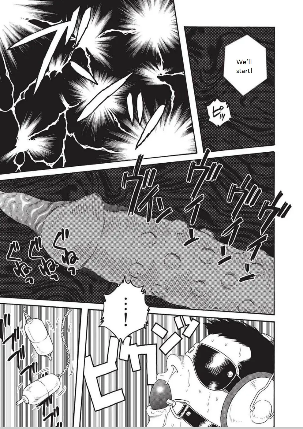 [Tagame Gengoroh] Dorei Choukyou Gasshuku | Slave Training Summer Camp Fhentai - Page 151