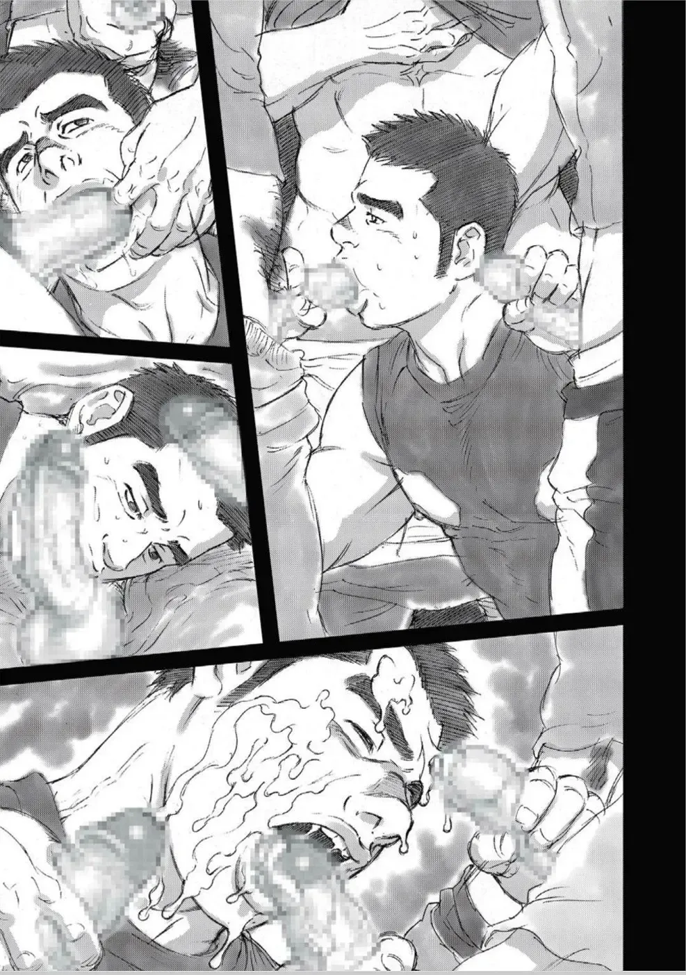 [Tagame Gengoroh] Dorei Choukyou Gasshuku | Slave Training Summer Camp Fhentai - Page 169