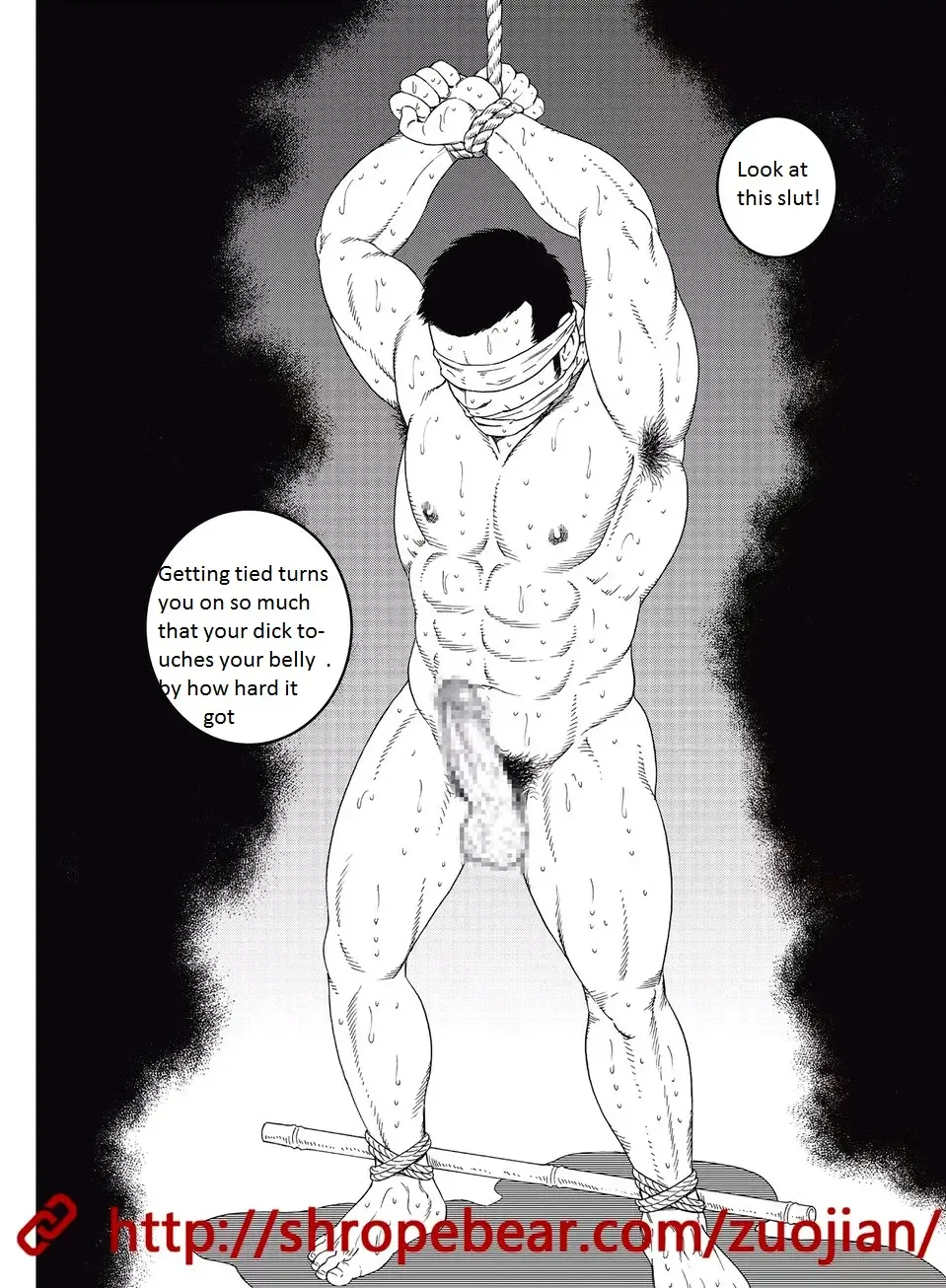 [Tagame Gengoroh] Dorei Choukyou Gasshuku | Slave Training Summer Camp Fhentai - Page 194