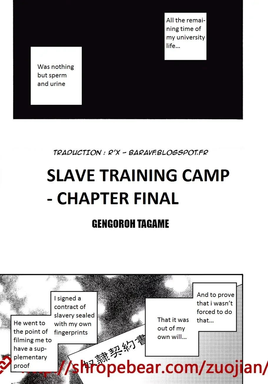 [Tagame Gengoroh] Dorei Choukyou Gasshuku | Slave Training Summer Camp Fhentai - Page 209