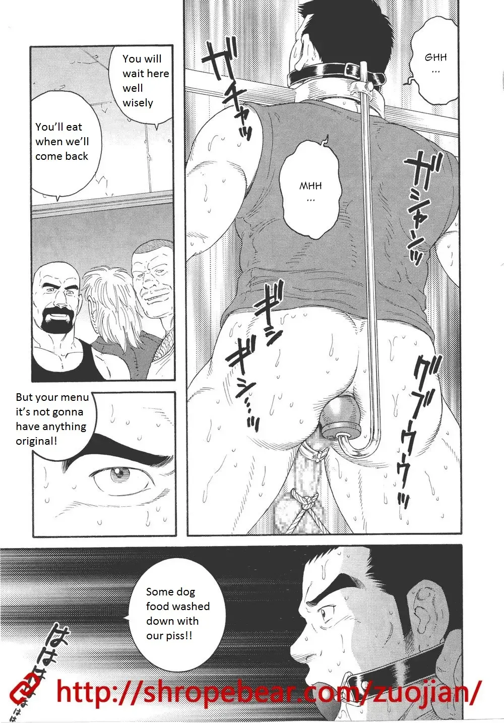 [Tagame Gengoroh] Dorei Choukyou Gasshuku | Slave Training Summer Camp Fhentai - Page 55