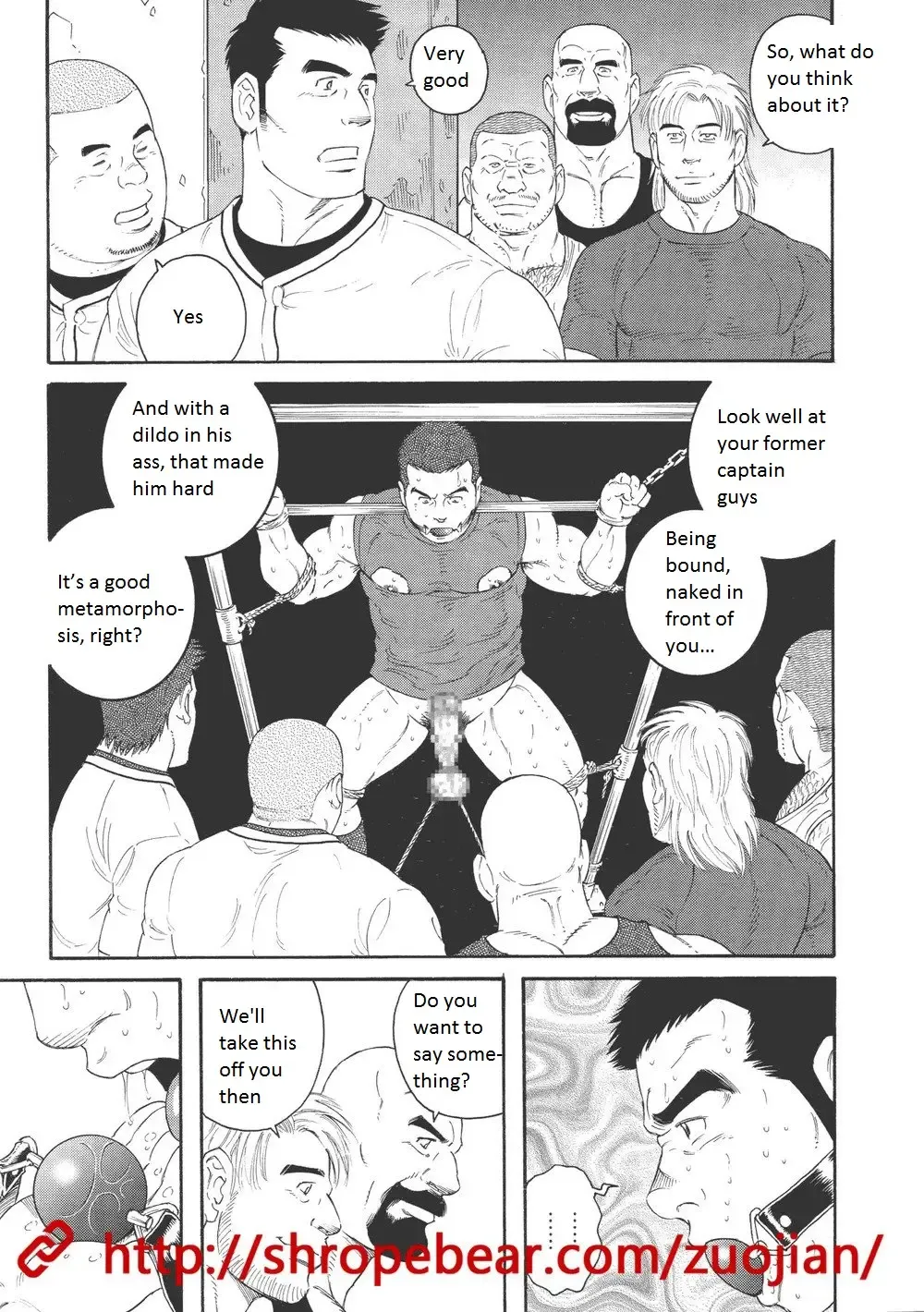 [Tagame Gengoroh] Dorei Choukyou Gasshuku | Slave Training Summer Camp Fhentai - Page 63