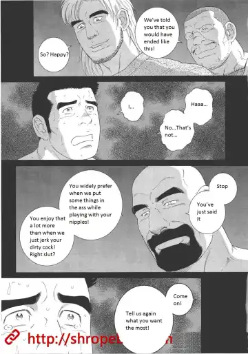 [Tagame Gengoroh] Dorei Choukyou Gasshuku | Slave Training Summer Camp Fhentai - Page 135