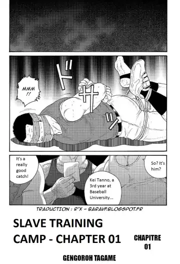 [Tagame Gengoroh] Dorei Choukyou Gasshuku | Slave Training Summer Camp Fhentai - Page 3