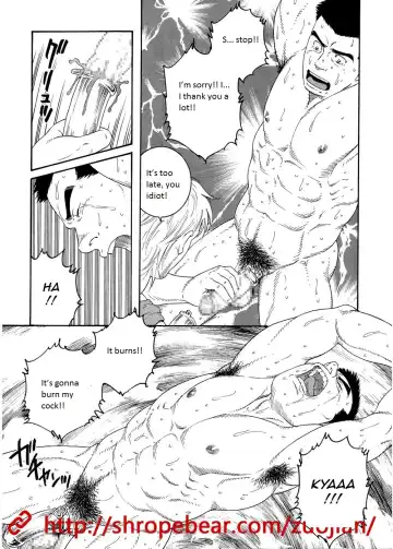 [Tagame Gengoroh] Dorei Choukyou Gasshuku | Slave Training Summer Camp Fhentai - Page 45