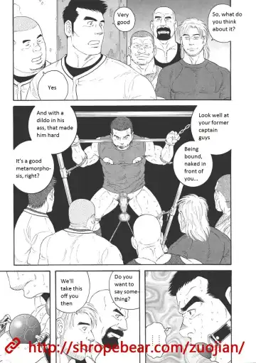[Tagame Gengoroh] Dorei Choukyou Gasshuku | Slave Training Summer Camp Fhentai - Page 63