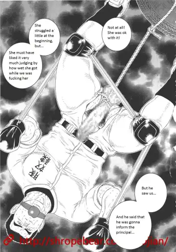 [Tagame Gengoroh] Dorei Choukyou Gasshuku | Slave Training Summer Camp Fhentai - Page 79