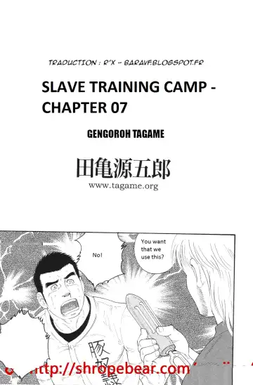 [Tagame Gengoroh] Dorei Choukyou Gasshuku | Slave Training Summer Camp Fhentai - Page 97