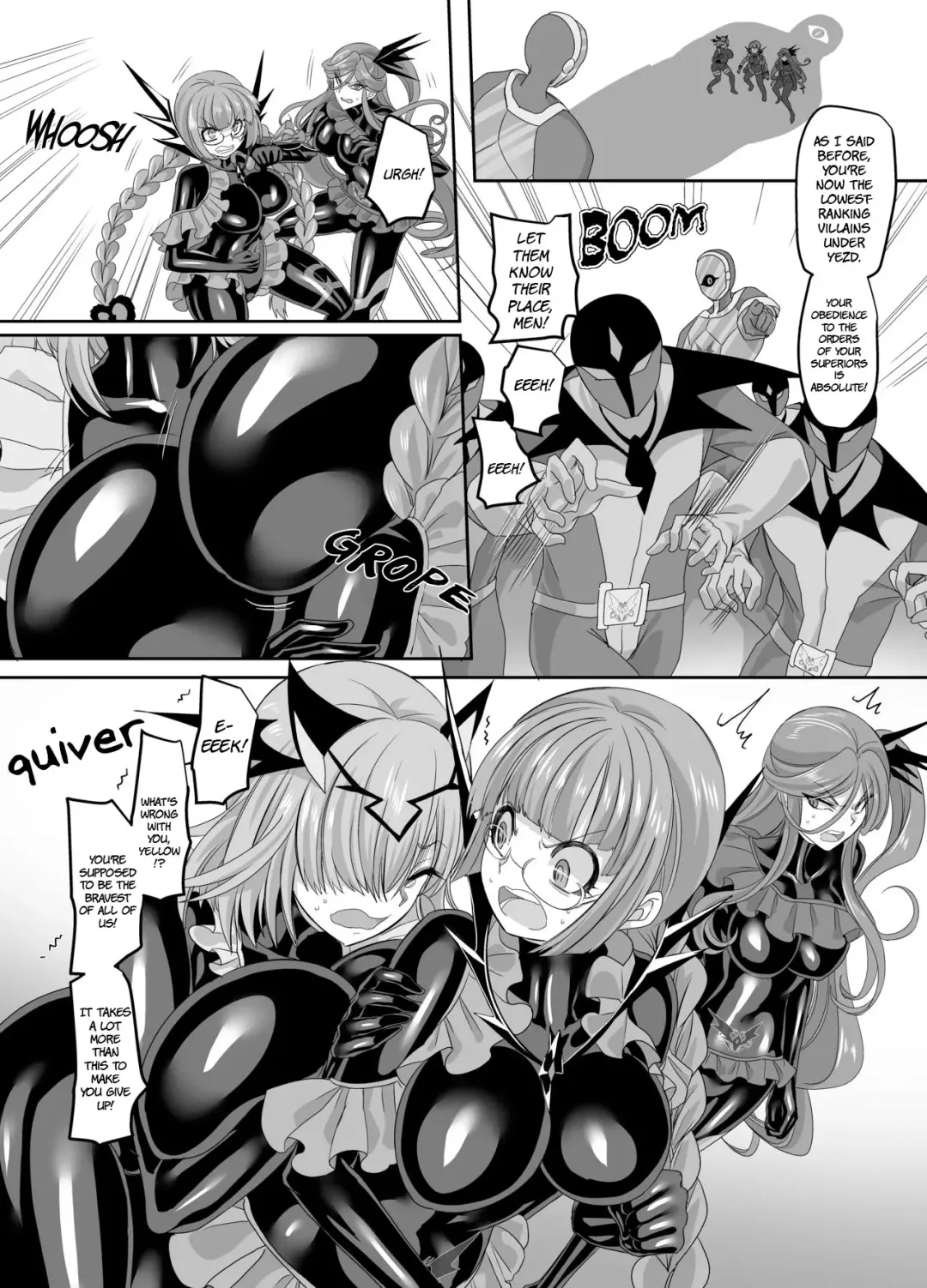 [Kouji] Saikyou no Seigi no Hero wa Kagami no Naka de wa Saijaku no Kaijin | The Strongest Hero of Justice is the Weakest Villain in the Mirror Fhentai - Page 23
