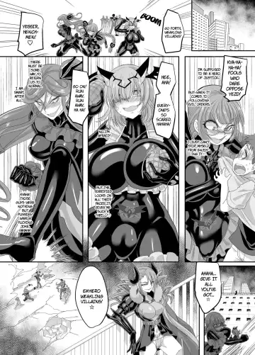 [Kouji] Saikyou no Seigi no Hero wa Kagami no Naka de wa Saijaku no Kaijin | The Strongest Hero of Justice is the Weakest Villain in the Mirror Fhentai - Page 35