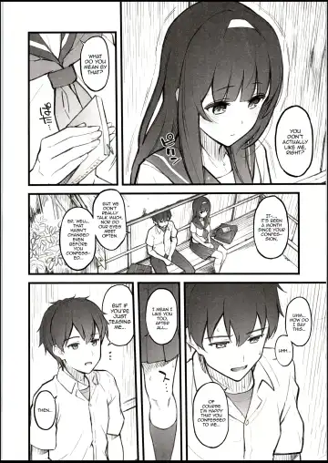 [Morimiya Masayuki] Natsu no Hi, Kouhai to, Bus-tei de. | On a Summer Day, with My Kouhai, at the Bus Stop. Fhentai - Page 5
