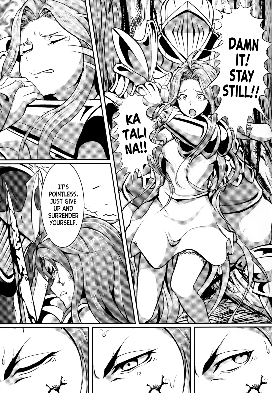 [Hangetsuban Sonshou] Kono Mi Kegareyou to mo | Even if my body gets defiled Fhentai - Page 12