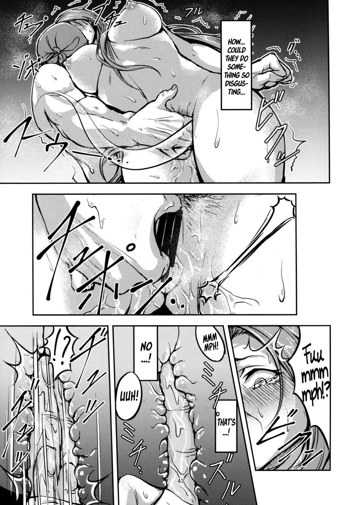 [Hangetsuban Sonshou] Kono Mi Kegareyou to mo | Even if my body gets defiled Fhentai - Page 42