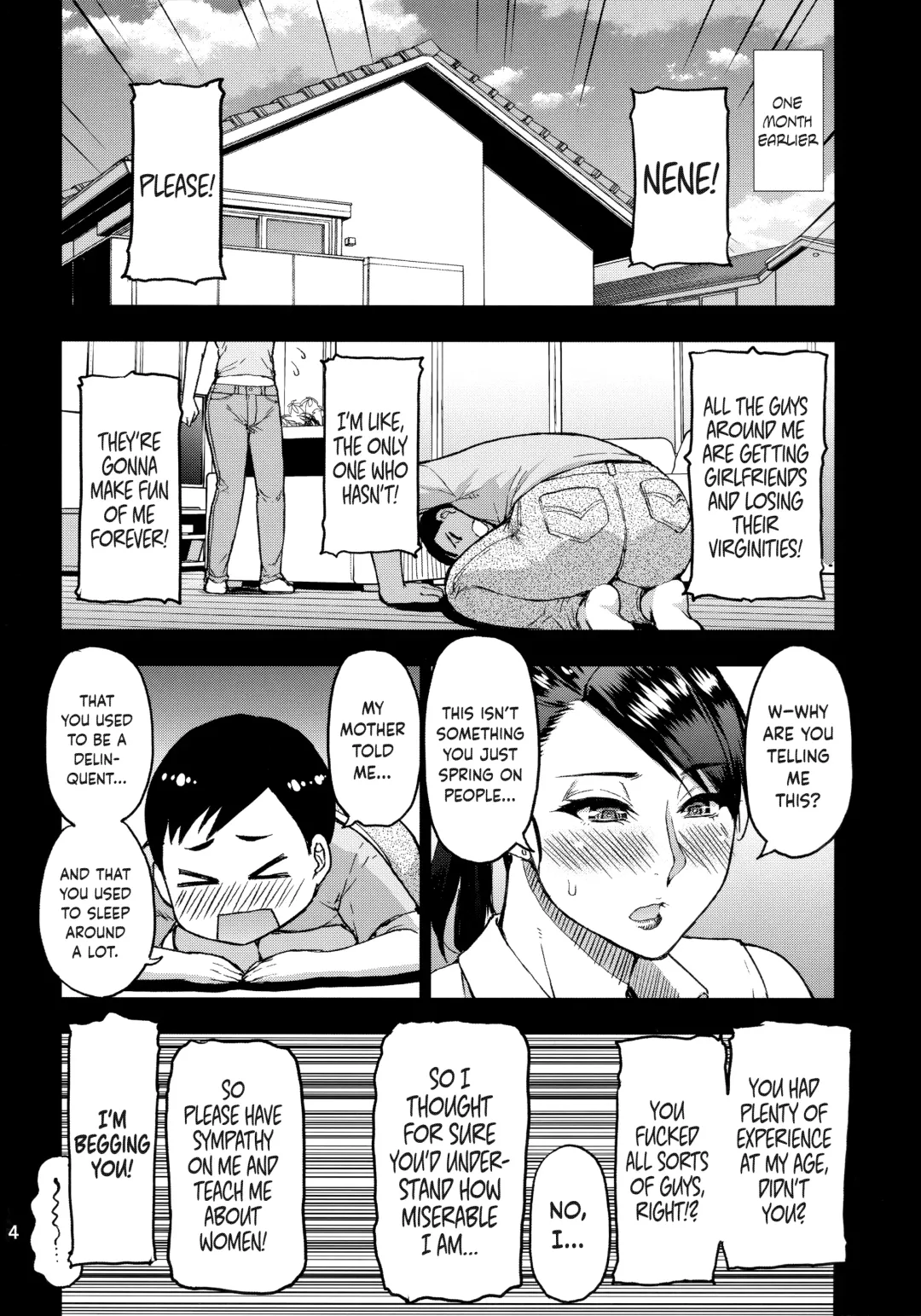 [Shunjou Shuusuke] Motoyan Hitozuma Jukujo no Oba-san ni Seishori o Onegai shita. | I Asked A Married, Former Delinquent MILF To Have Sex With Me Fhentai - Page 3