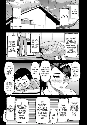 [Shunjou Shuusuke] Motoyan Hitozuma Jukujo no Oba-san ni Seishori o Onegai shita. | I Asked A Married, Former Delinquent MILF To Have Sex With Me Fhentai - Page 3