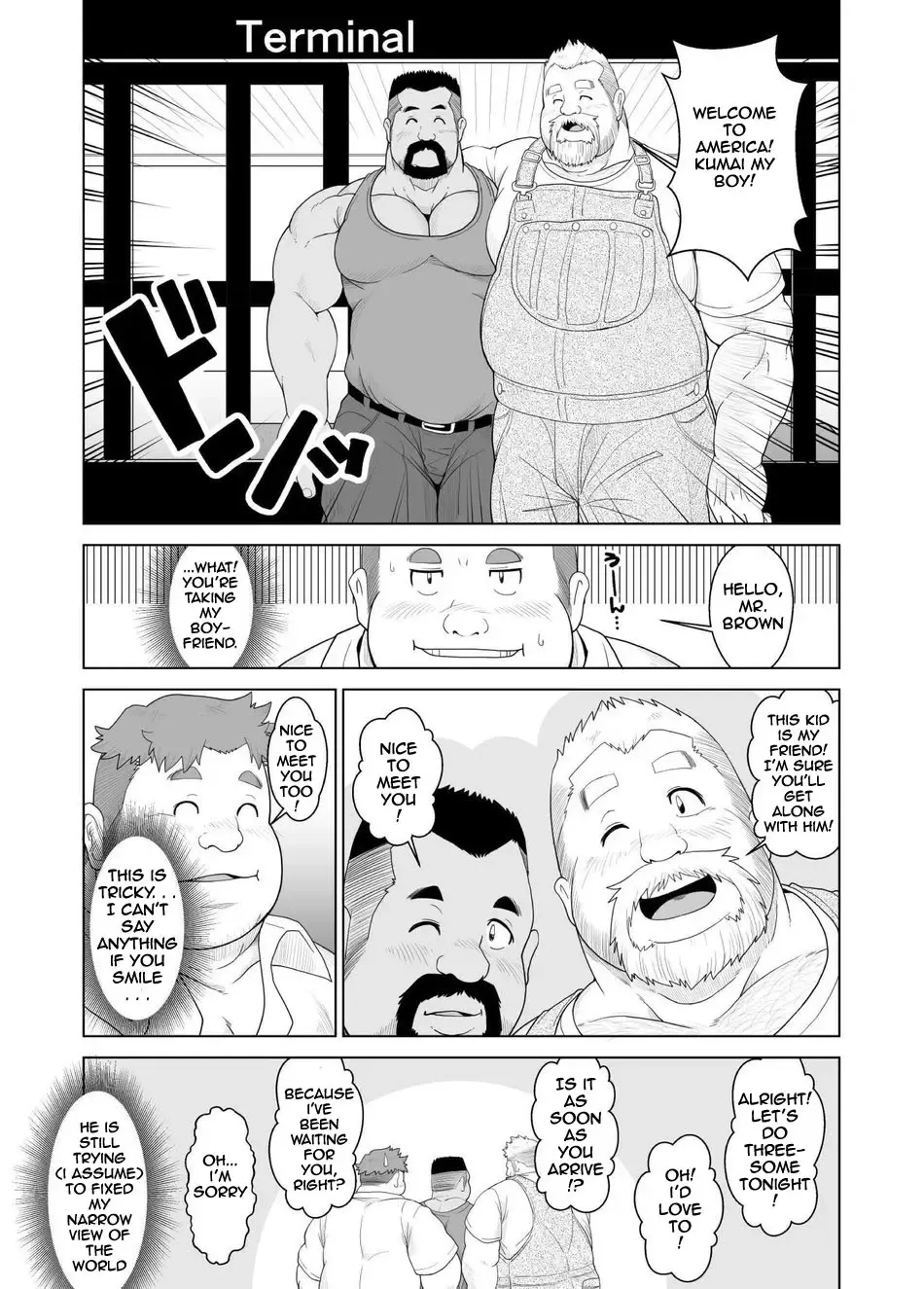 [Chobi] Ookuma-san to Koguma-kun | Big Bear & Little Bear Fhentai - Page 22