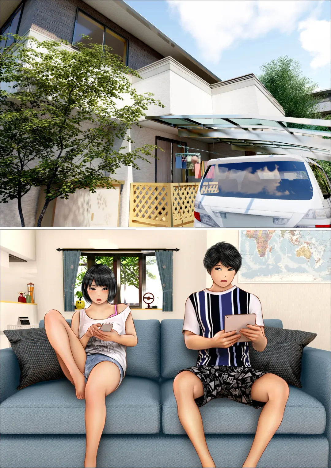 Namaiki na Imouto ga Ore no SeFri ni Natta Keii Fhentai - Page 112