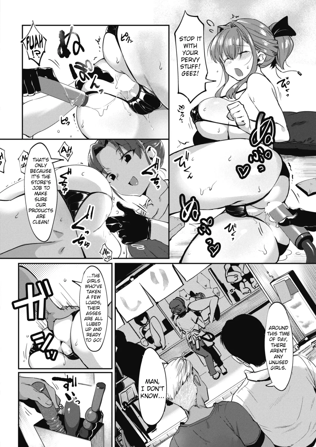 [Nise] Yokoso! Tachinukiya! | Welcome to the Standing Cum Store! Fhentai - Page 14