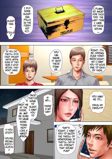 Akogare no Oba o Netoru | Cheating With My Sexy Aunt Fhentai - Page 55