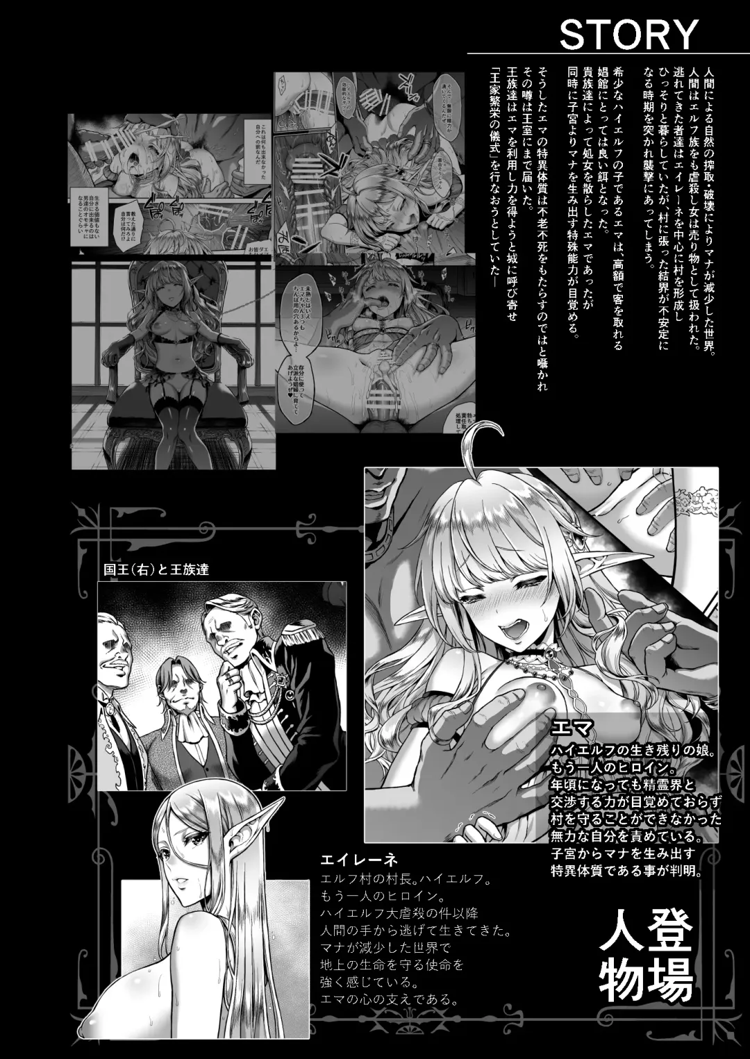 [Usagi Nagomu] Tasogare no Shou Elf 6 - The story of Emma's side Fhentai - Page 2