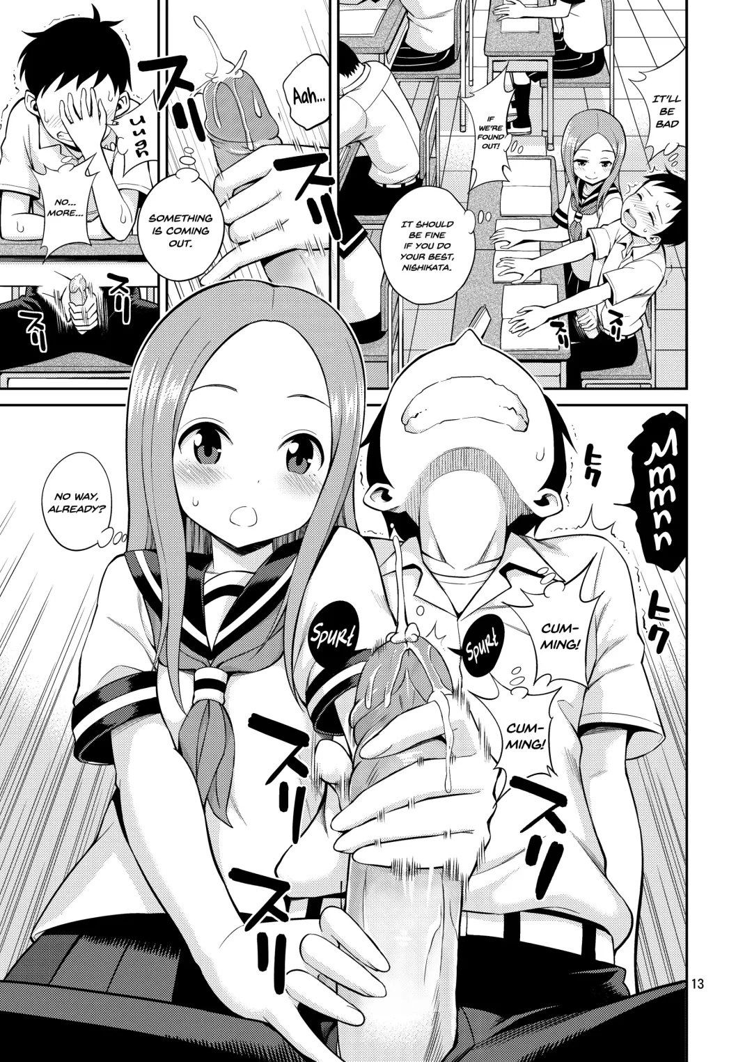 [Yahiro Pochi] Ijikuri Jouzu no Takagi-san (decensored) Fhentai - Page 13