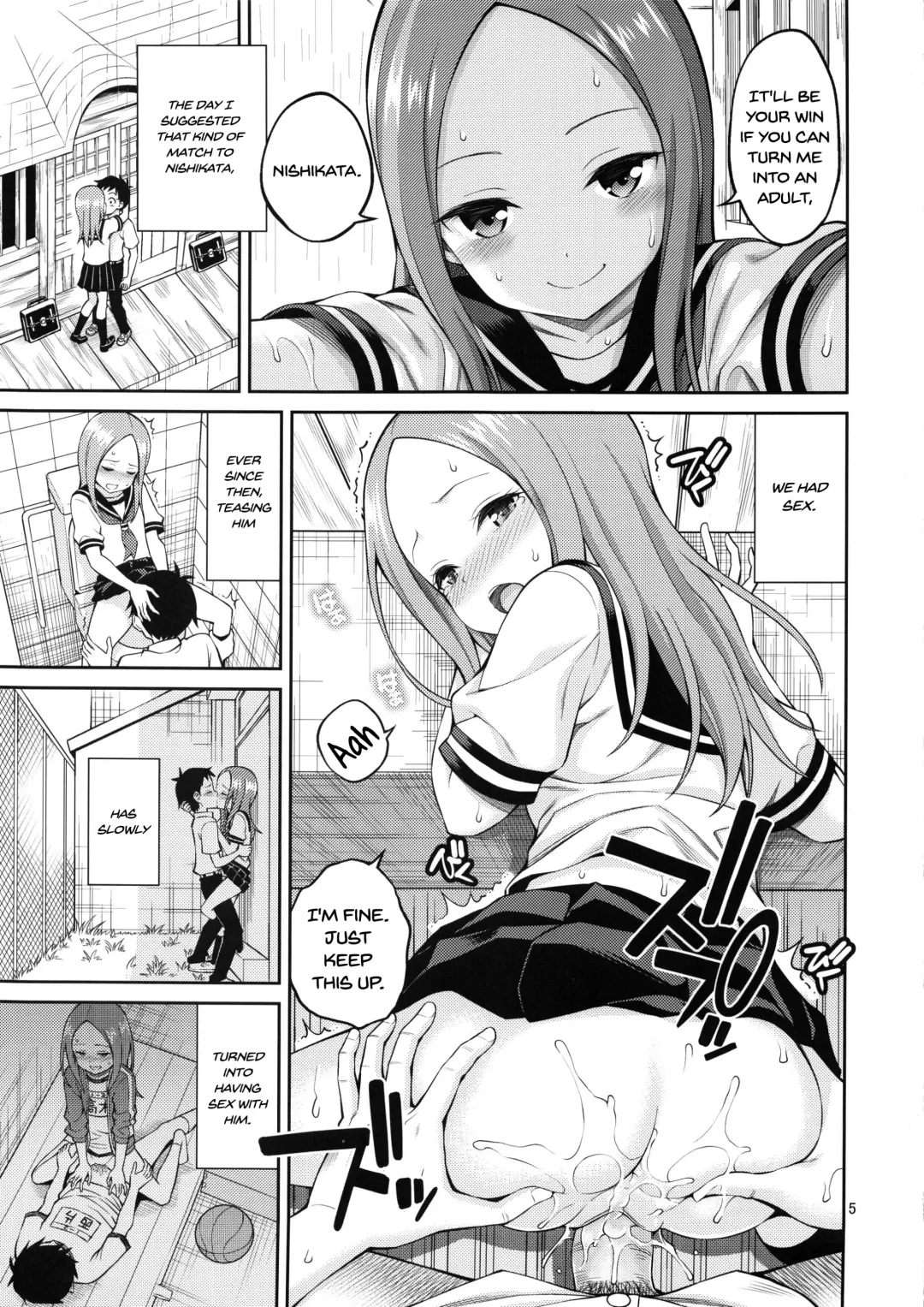 [Yahiro Pochi] Torokashi Jouzu no Takagi-san + Soredemo Ayumu wa Hametekuru (decensored) Fhentai - Page 4