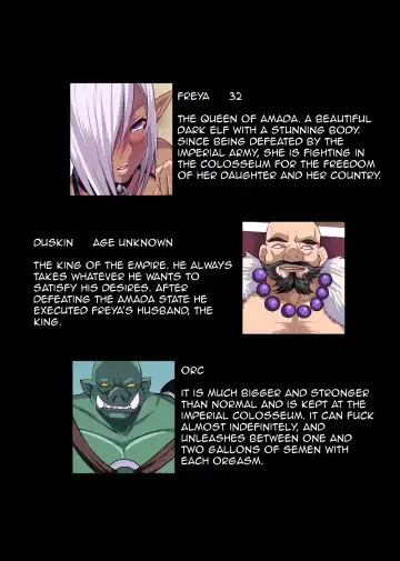 [Nishida Megane] Dark Elf Queen Freya ~Kutsujoku no Colosseo~ | Dark Elf Queen Freya -Colosseum of Humilation- Fhentai - Page 2