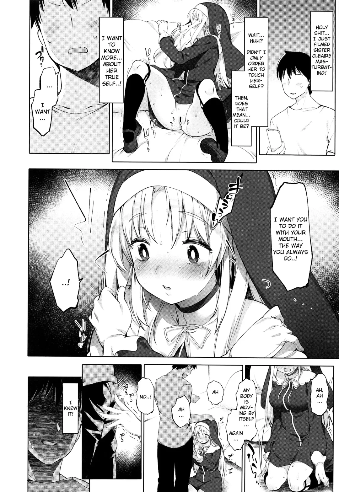 [Fujisaki Hikari] Sister Cleaire to Himitsu no Saimin Appli | Sister Cleaire and the Secret Hypnosis App Fhentai - Page 9