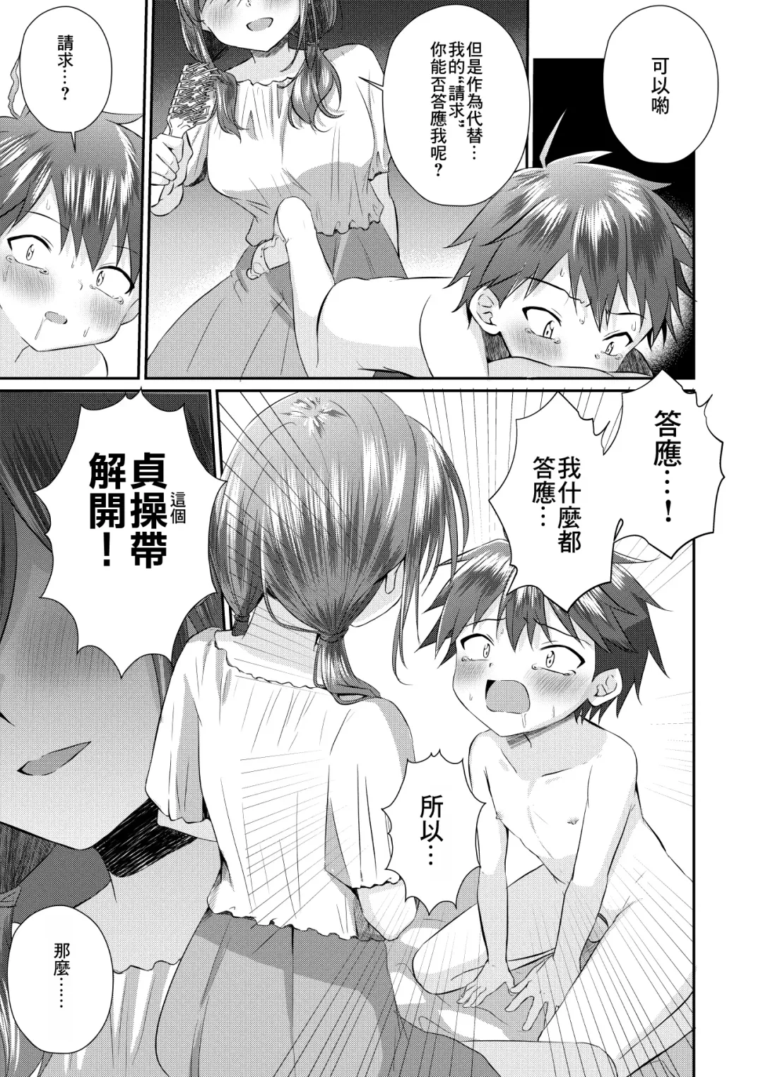 [Kosuke Poke] Futanari no Onee-chan ni Shasei Kanri Sarete Gyaku Anal Saretemasu! Fhentai - Page 16