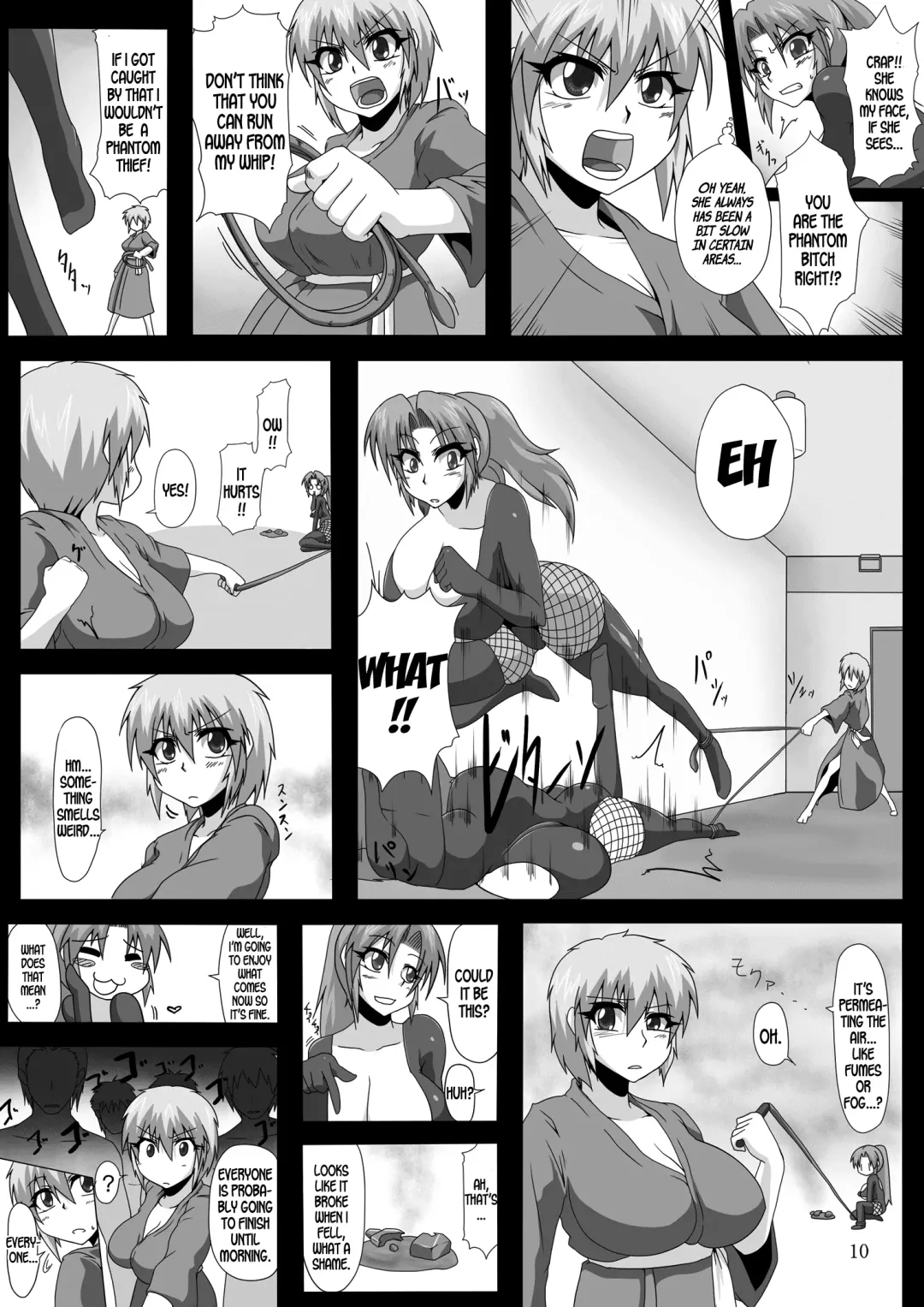 [Pepo - Tks] Viva La Kaitou Bitch - Konya, Kakusei no Fragrance o Itadakimasu Fhentai - Page 10