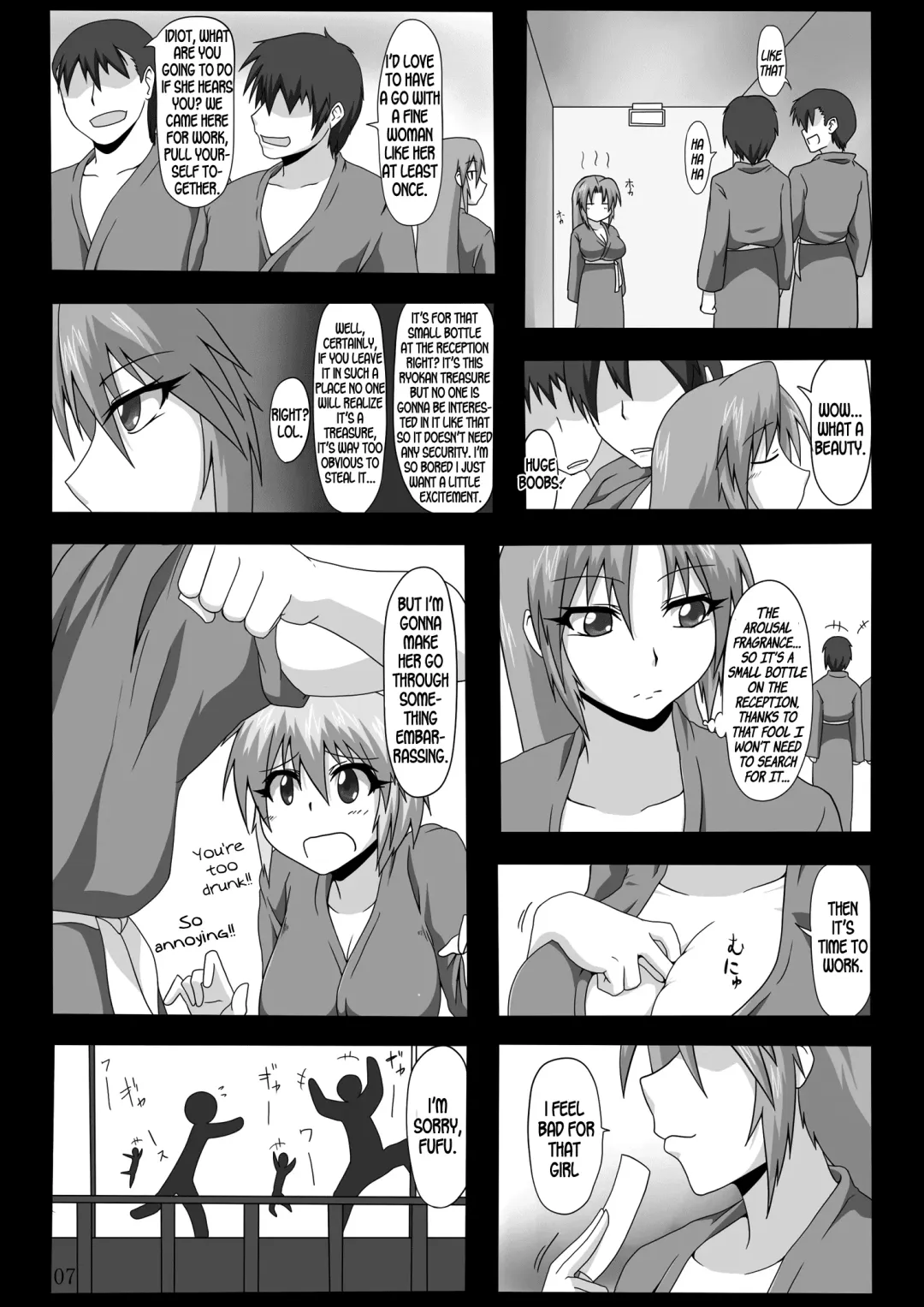 [Pepo - Tks] Viva La Kaitou Bitch - Konya, Kakusei no Fragrance o Itadakimasu Fhentai - Page 7