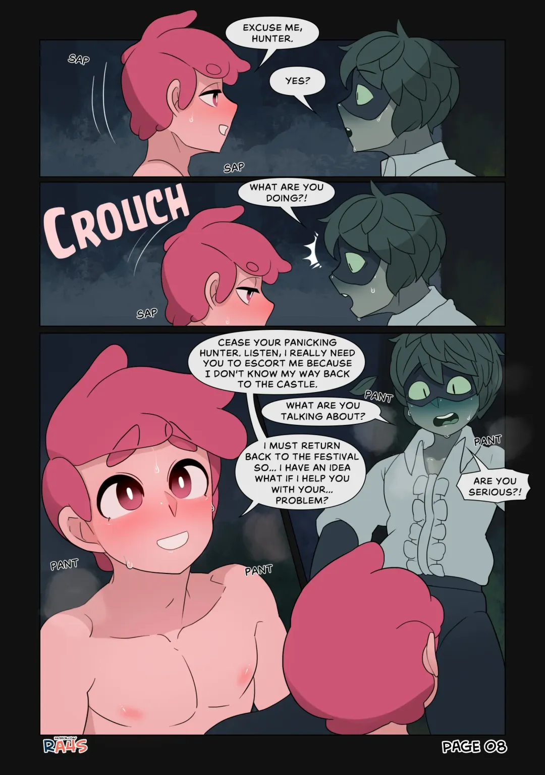 [Ra4s] Night In The Fox Woods Fhentai - Page 8