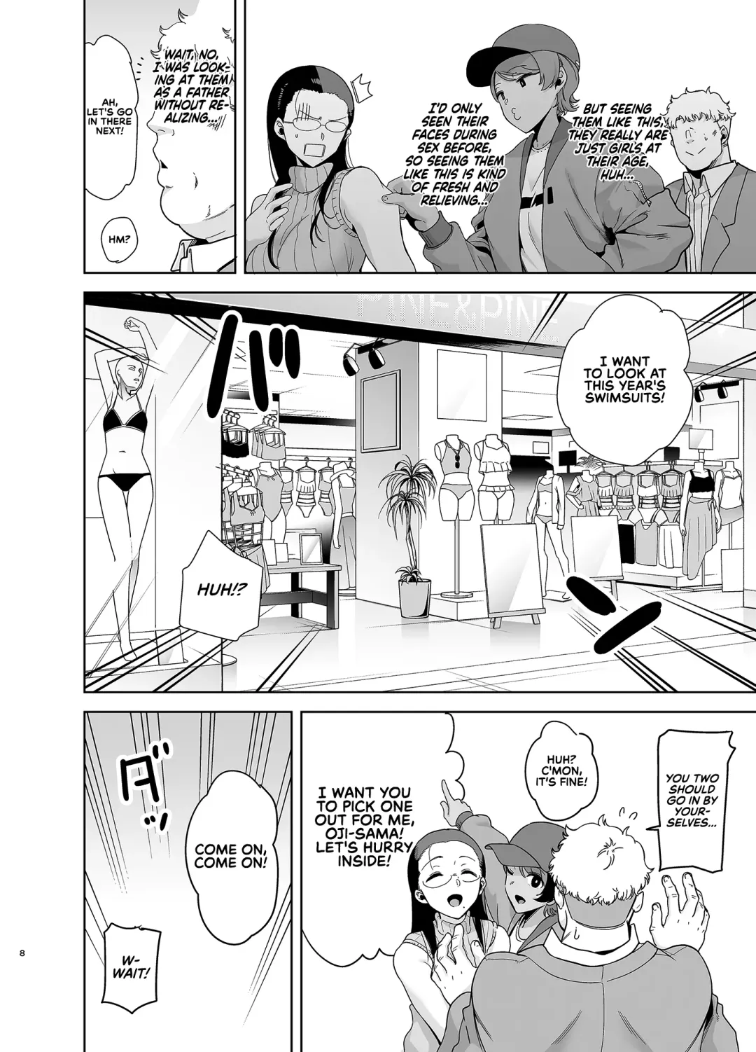 [Kurosu Gatari] Seika Jogakuin Koutoubu Kounin Sao Oji-san 3 | Seika Girls' Academy Official Rod Oji-san 3 Fhentai - Page 8