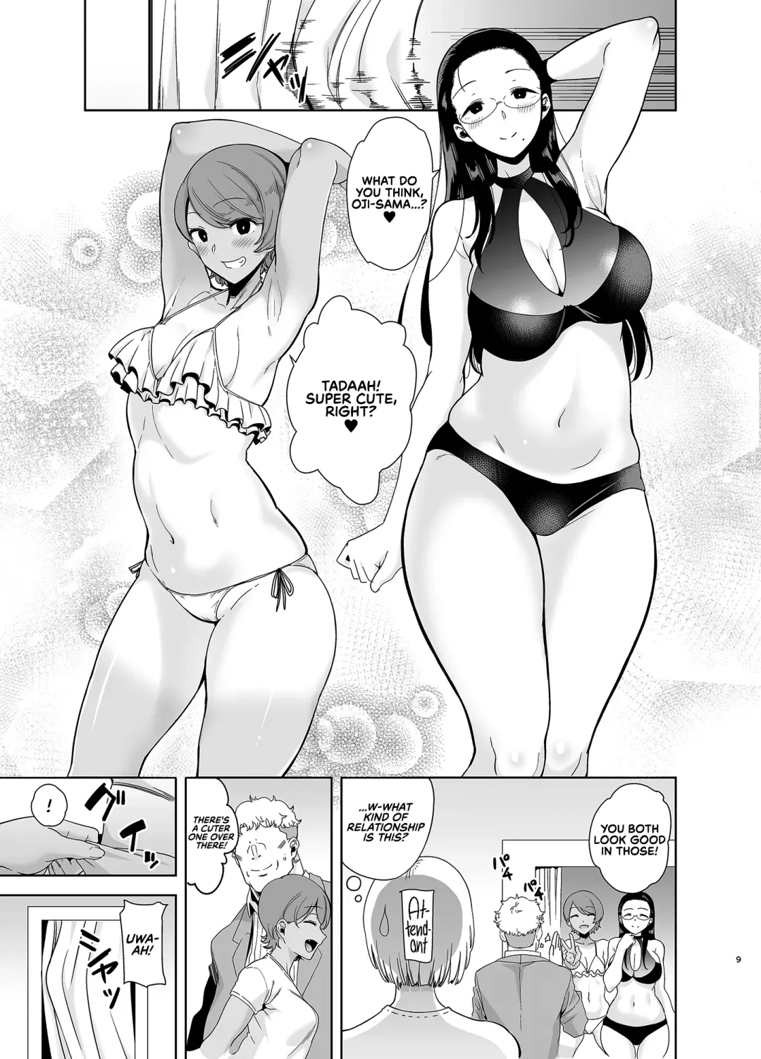 [Kurosu Gatari] Seika Jogakuin Koutoubu Kounin Sao Oji-san 3 | Seika Girls' Academy Official Rod Oji-san 3 Fhentai - Page 9
