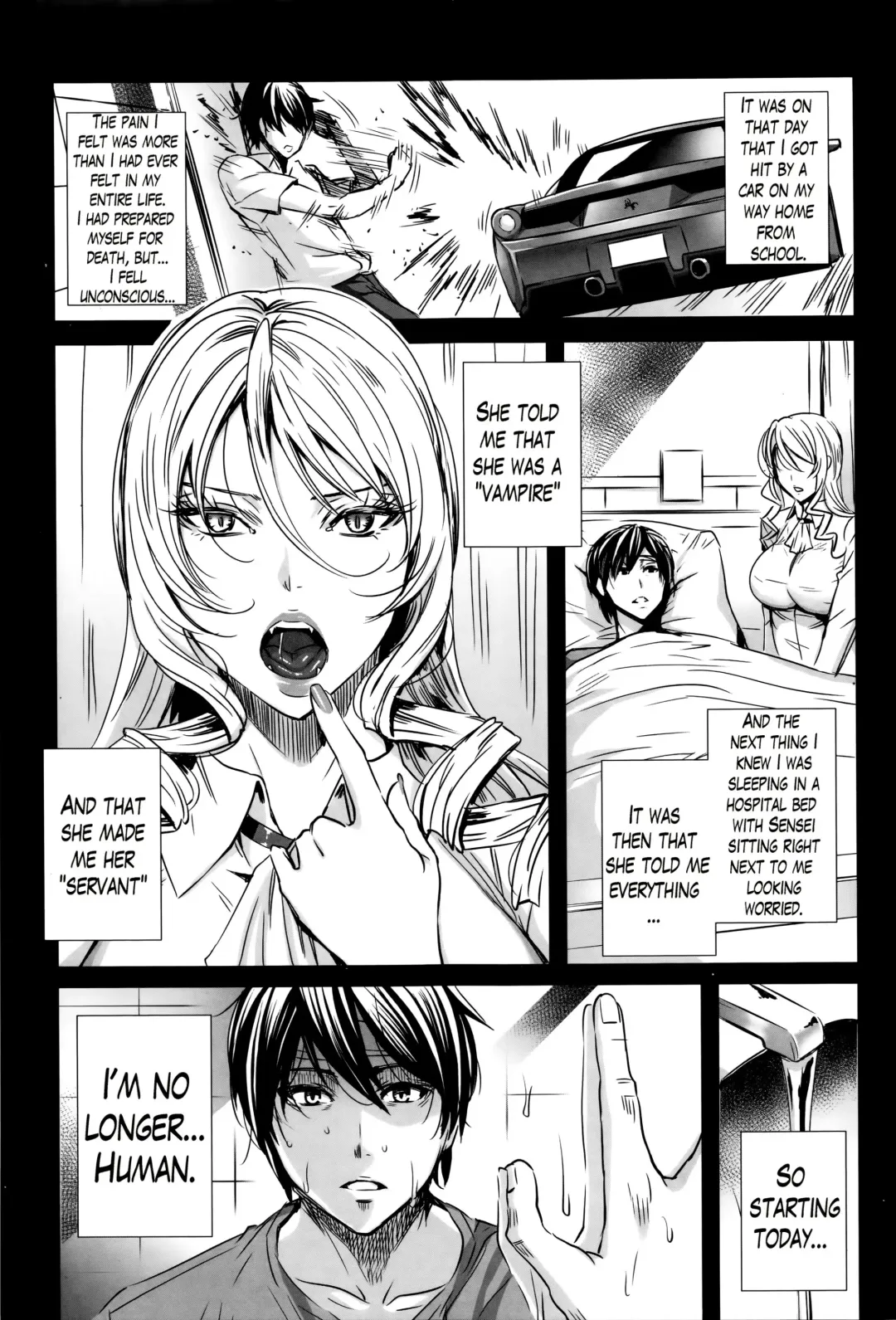 [Fei] Kyuuketsu Jokyoushi No Kenzoku Seikatsu ~ Lesson with Vampire ~ Fhentai - Page 35