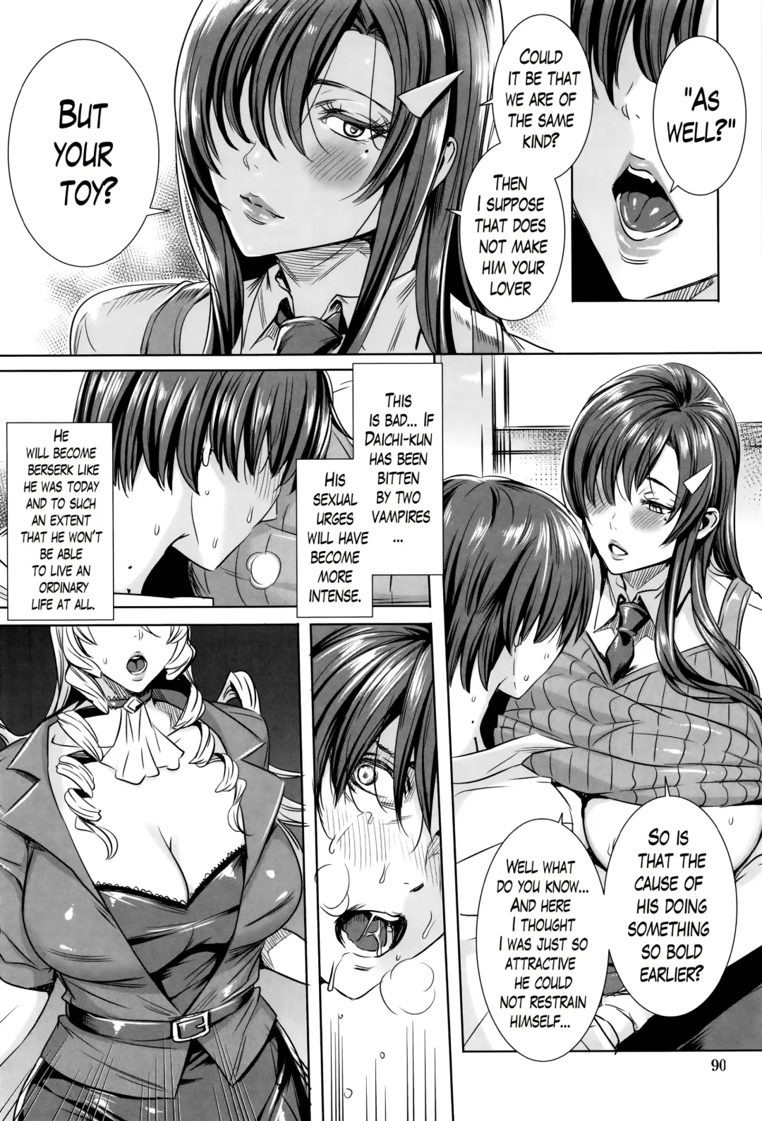 [Fei] Kyuuketsu Jokyoushi No Kenzoku Seikatsu ~ Lesson with Vampire ~ Fhentai - Page 94