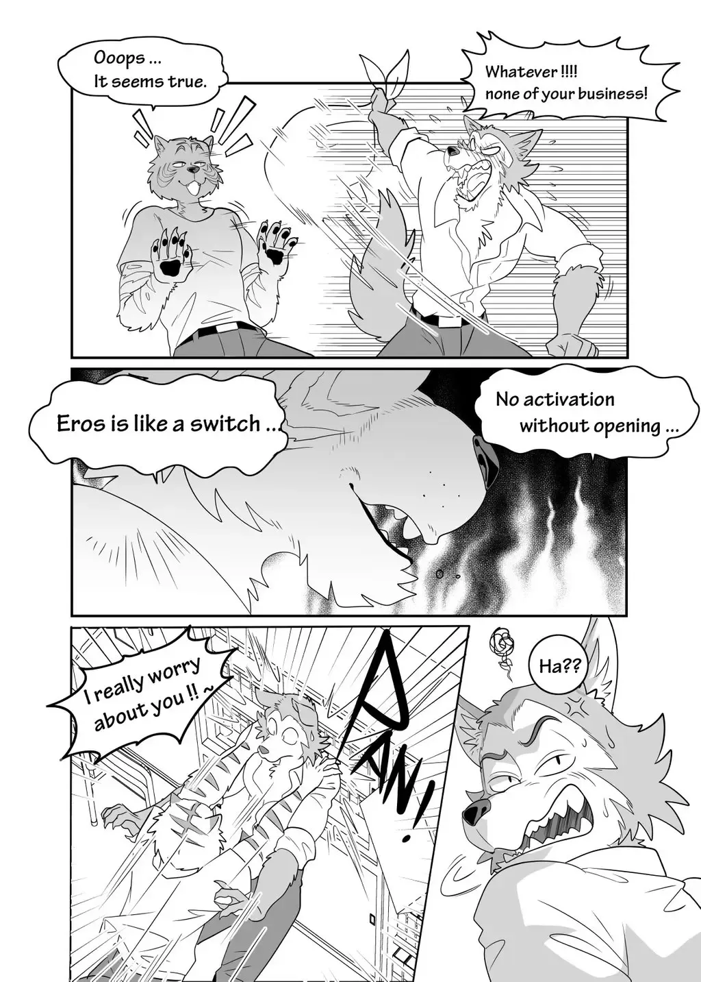 [Kuma Hachi] Sex Education from Tiger and Deer Fhentai - Page 7