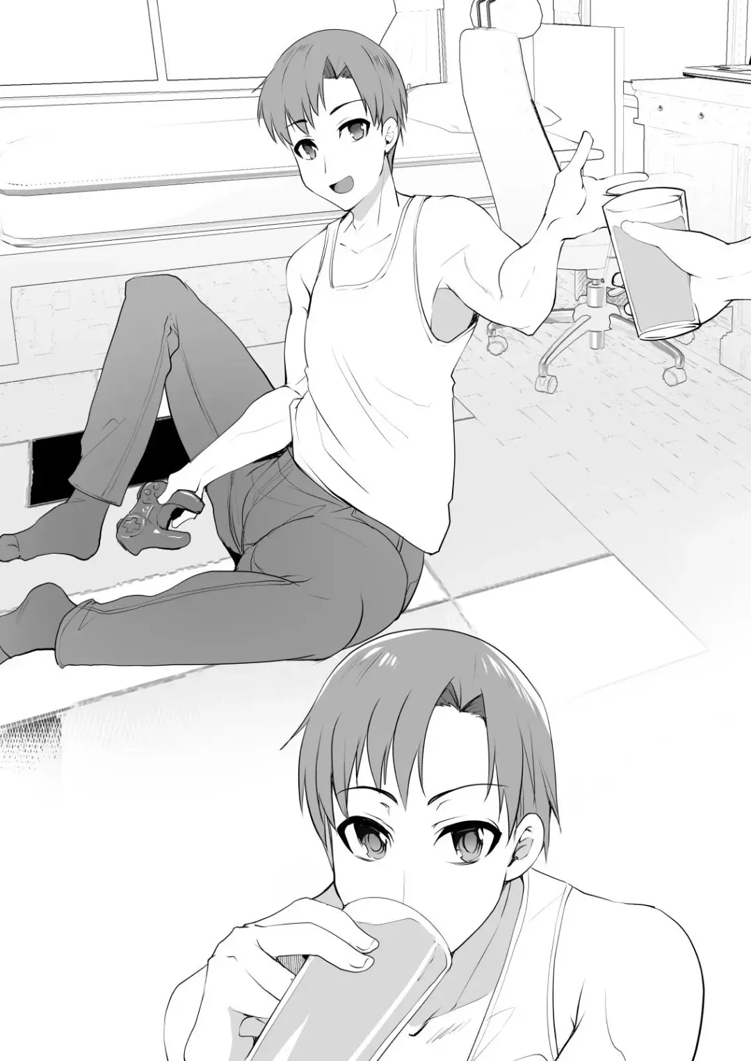 [Kouki Kuu] Oppai Momitai kara Nyotaika Sasetatta ww Fhentai - Page 17