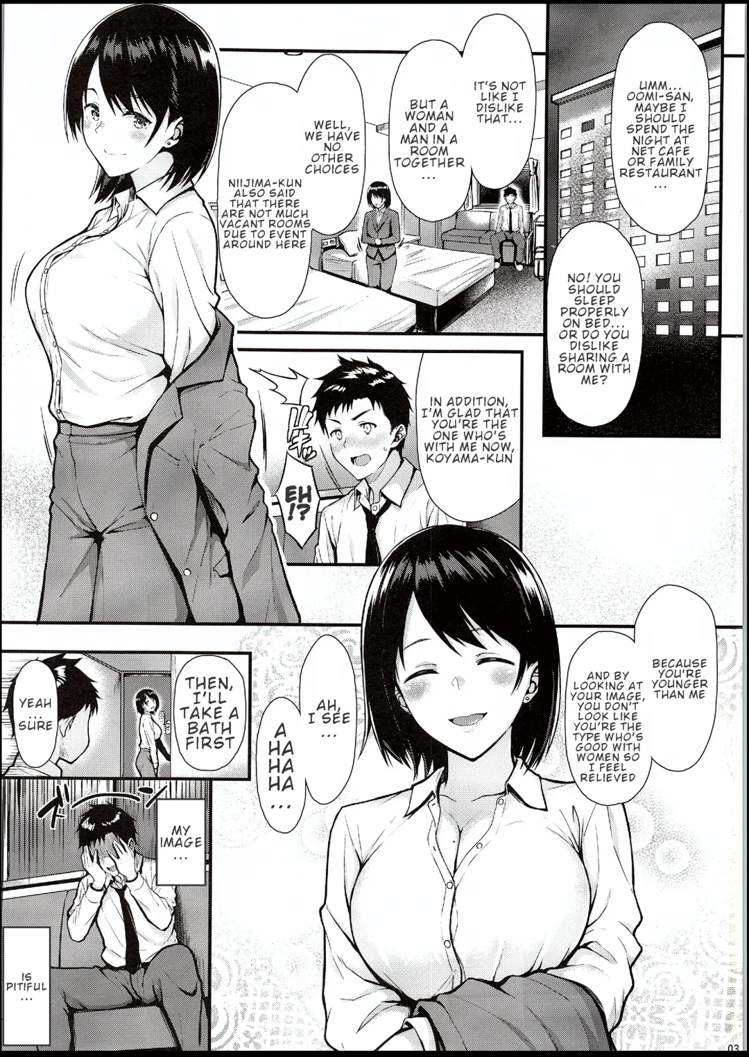 [Saemon] Ore no Hajimete wa Oumi-san ni Ubawaretai!! | I Want Senpai to Take My First Time!! Fhentai - Page 2