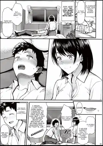 [Saemon] Ore no Hajimete wa Oumi-san ni Ubawaretai!! | I Want Senpai to Take My First Time!! Fhentai - Page 8