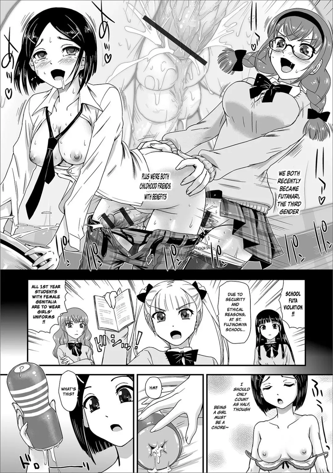 [Dulce-q] Futanari Koromogae | Futanari Makeover Fhentai - Page 2