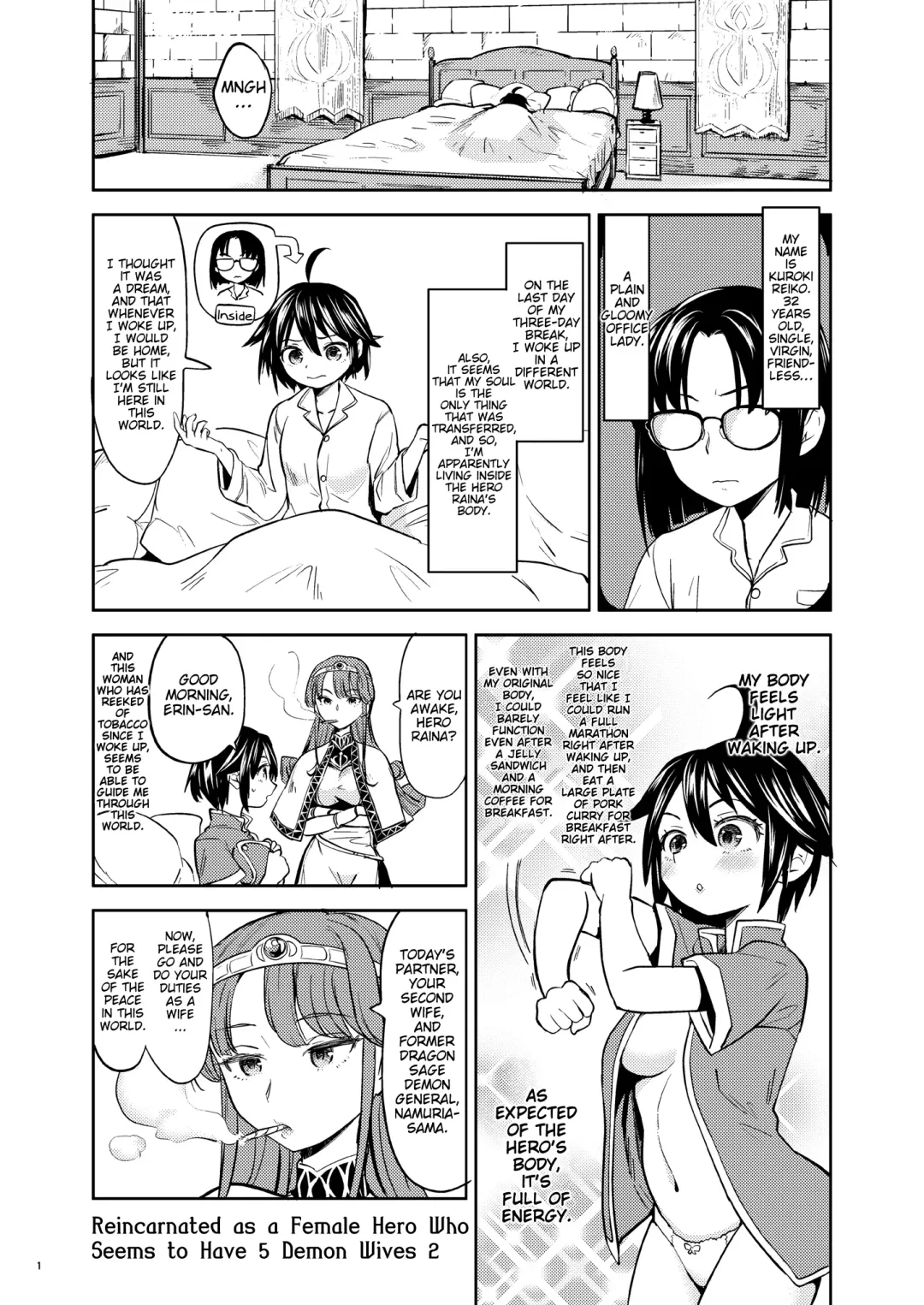 [Ayane] Onna Yuusha ni Tensei Shitara Mazoku no Tsuma ga 5-nin mo Irurashii 2 | Reincarnated as a Female Hero Who Seems to Have 5 Demon Wives 2 Fhentai - Page 2