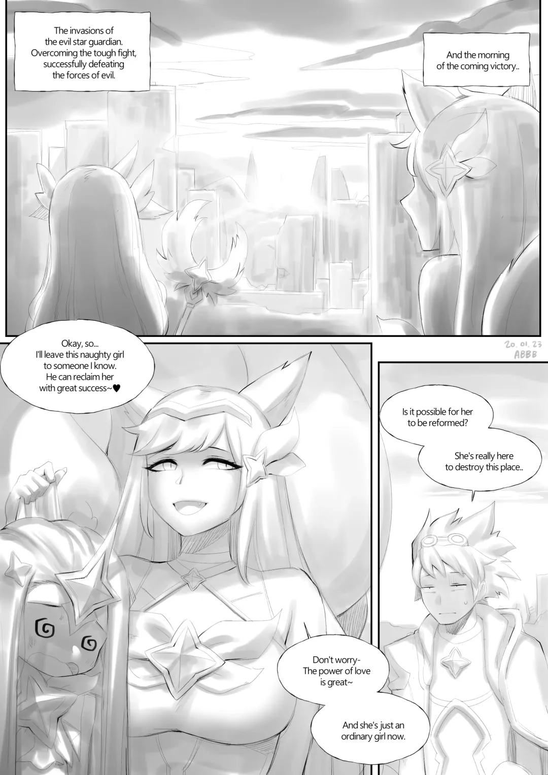 [Abbb] Star Guardian | 별 수호자 (decensored) Fhentai - Page 1