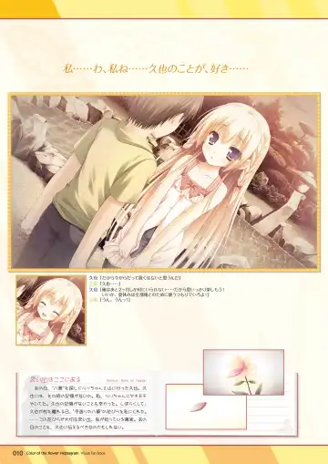 [Moekibara Fumitake] Hanairo Heptagram visual fanbook Fhentai - Page 11