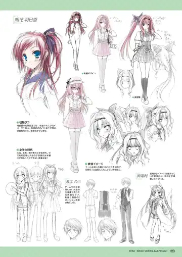 [Moekibara Fumitake] Hanairo Heptagram visual fanbook Fhentai - Page 117