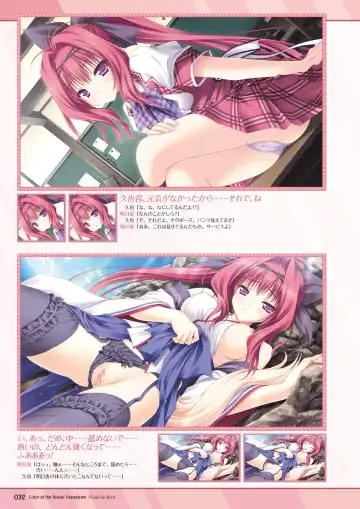 [Moekibara Fumitake] Hanairo Heptagram visual fanbook Fhentai - Page 32