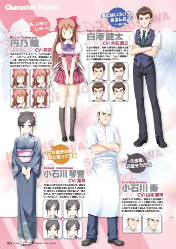 [Moekibara Fumitake] Hanairo Heptagram visual fanbook Fhentai - Page 79