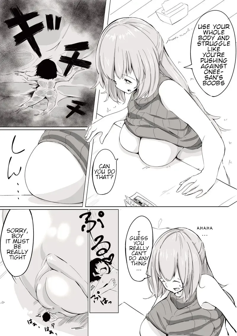 [Marushamo] tricked and shrunk my the following onee-san Fhentai - Page 4