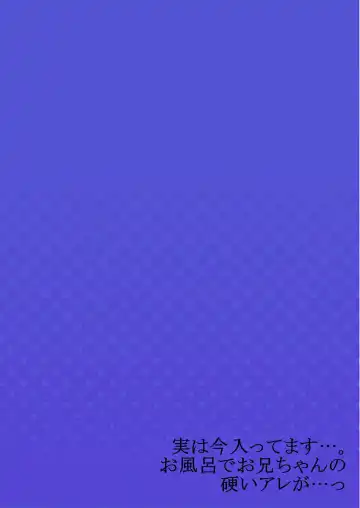 [Kaiduka] Jitsu wa Ima Haittemasu.... Ofuro de Onii-chan no Katai Are ga... 15 Fhentai - Page 28